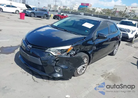 2014 Toyota Corolla Le Plus z USA, uszkodzony, nr VIN 2T1BURHE4EC024672